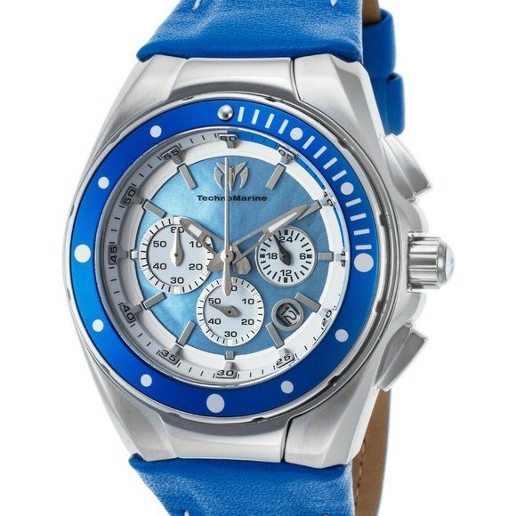 Technomarine Women's TM-215034 Manta Ray Analog Display Quartz Blue Watch